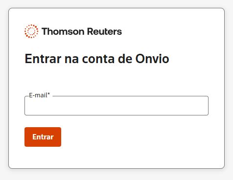 Campo para inserir e-mail